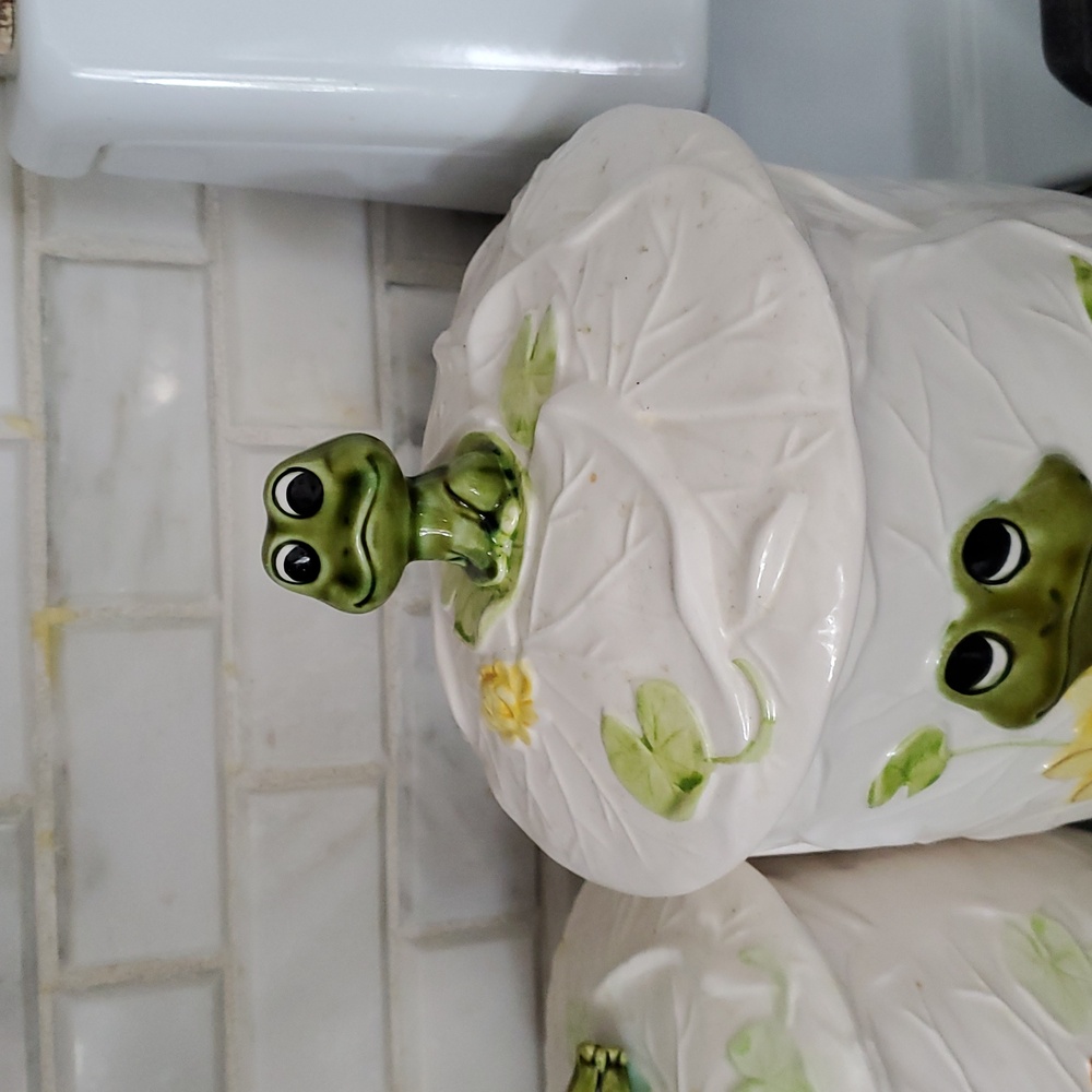4 Niel The Frog Canisters - Picture 2 of 7